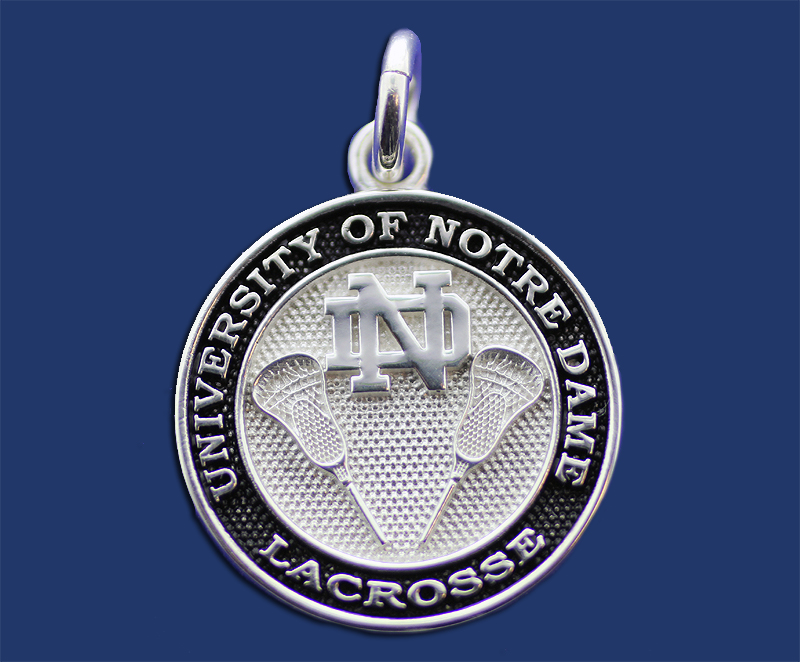 New ND Lacrosse Charm