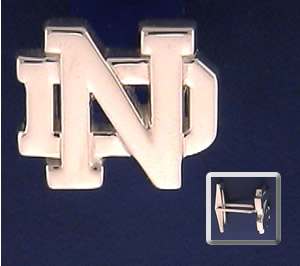 ND Logo Cuff Links