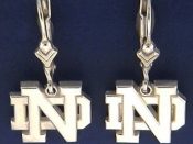 ND Logo Earrings