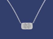 Reversible Tag Necklace with ND Logo & Leprechaun