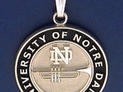 ND Marching Band with Instrument Pendant