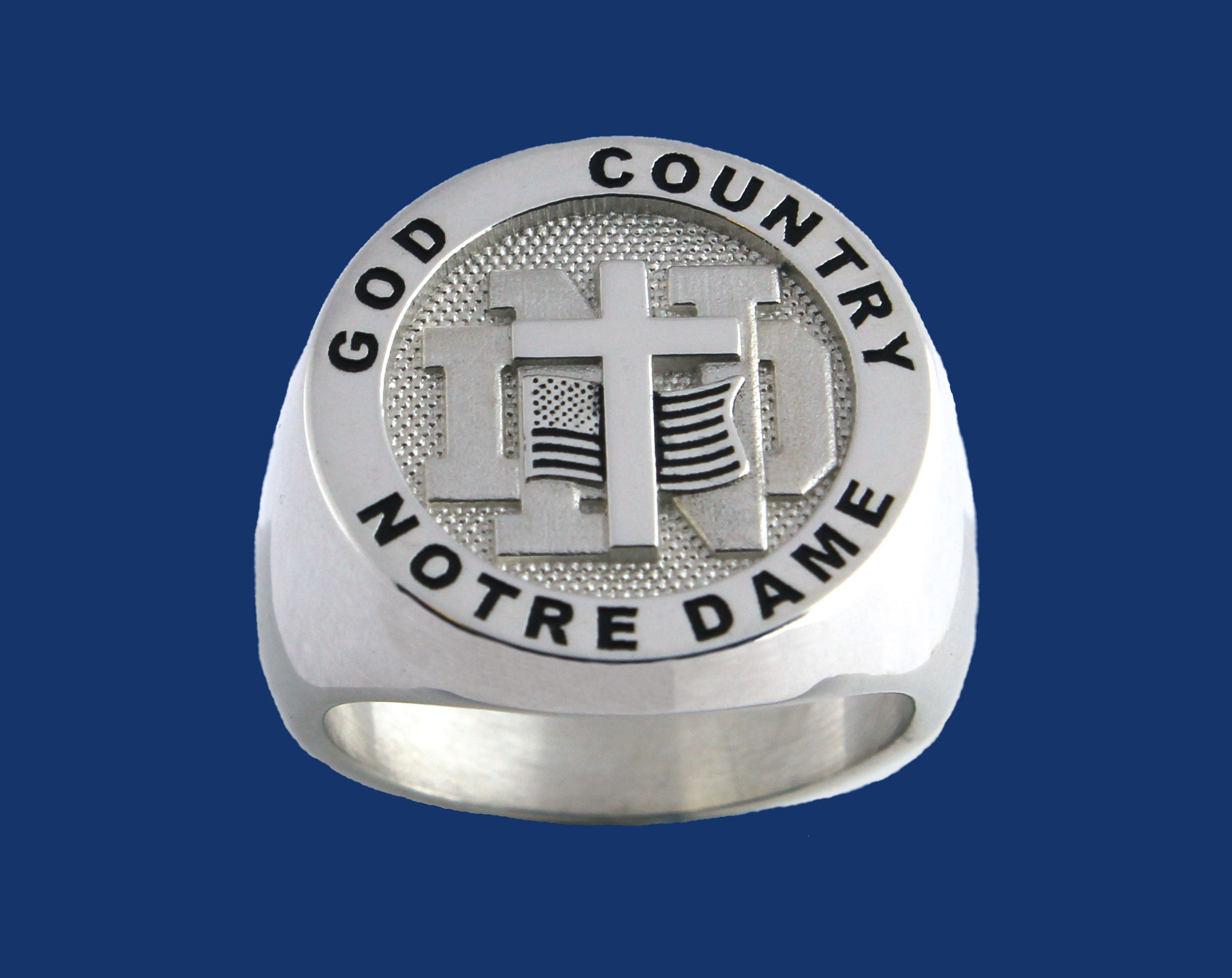 God, Country, Notre Dame® Ring