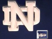ND Logo Lapel Pin
