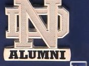ND Logo Alumni Lapel Pin