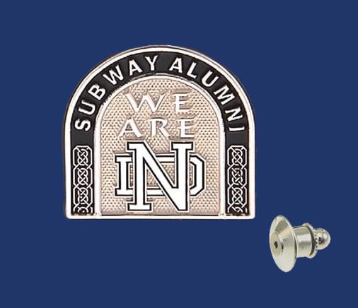 Subway Alumni Lapel Pin